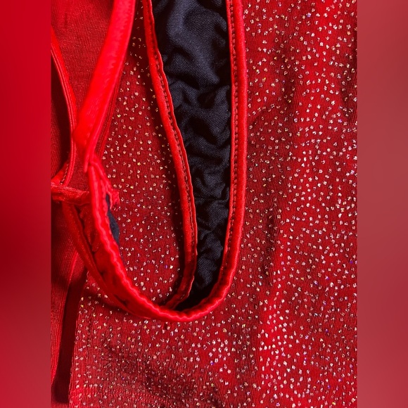 Red sparkle dress up dress - Picture 6 of 6